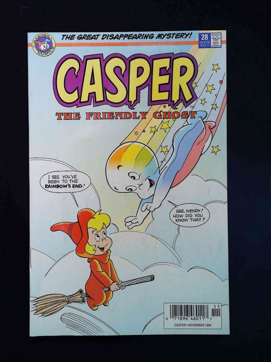 Casper The Friendly Ghost  #28  Harvey Comics 1994 Vf Newsstand