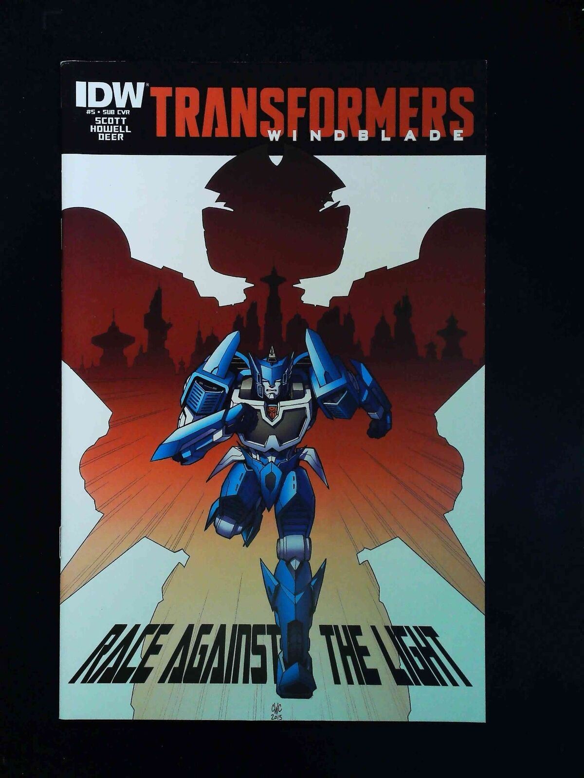 Transformers Windblade Combiner Wars #5Sub  Idw Comics 2015 Nm-  Coller Variant