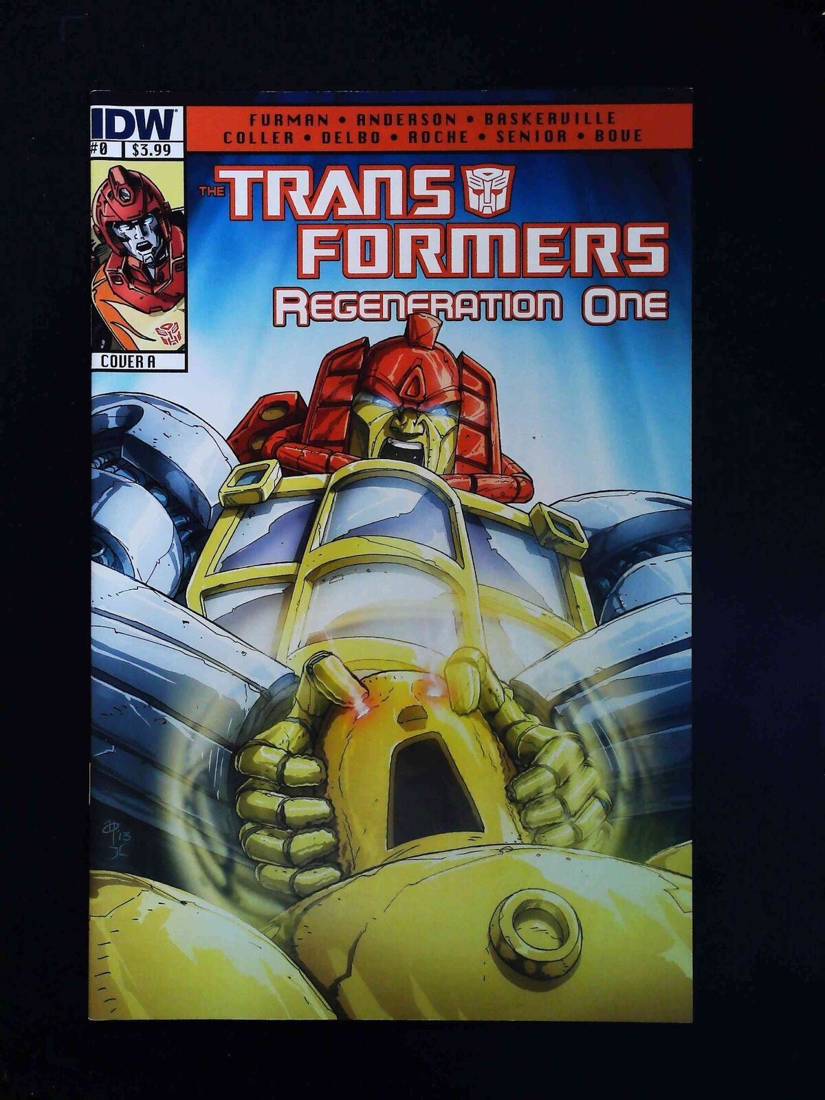 Transformers Regeneration One #0  Idw Comics 2013 Nm
