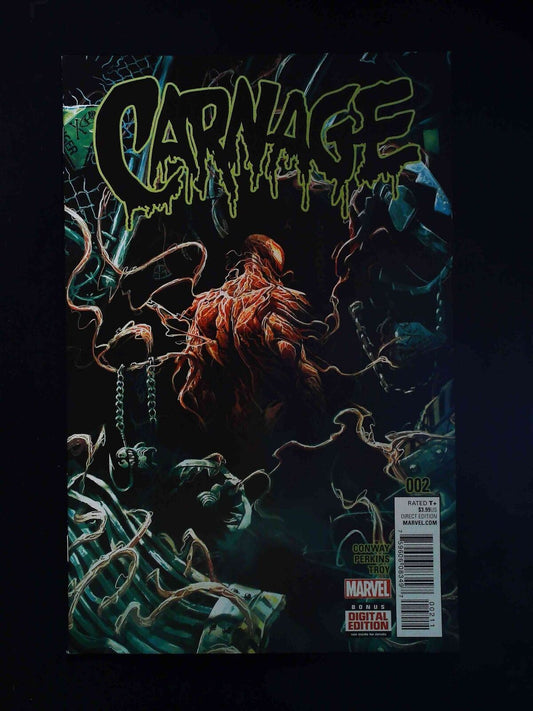 Carnage #2  Marvel Comics 2016 Vf+