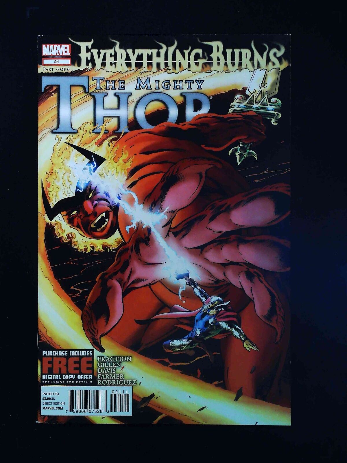 Mighty Thor #21  Marvel Comics 2012 Nm-