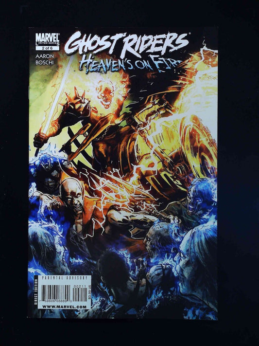 Ghost Riders Heaven'S On Fire #2  Marvel Comics 2009 Vf/Nm