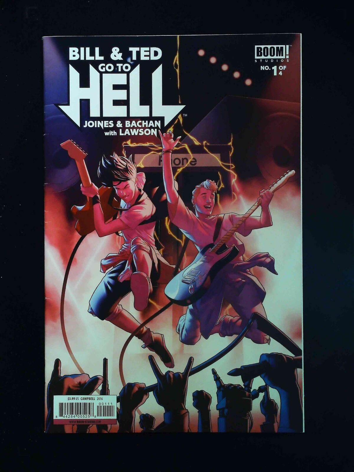 Bill And Ted Go To Hell #1  Boom Studios Comics 2016 Vf