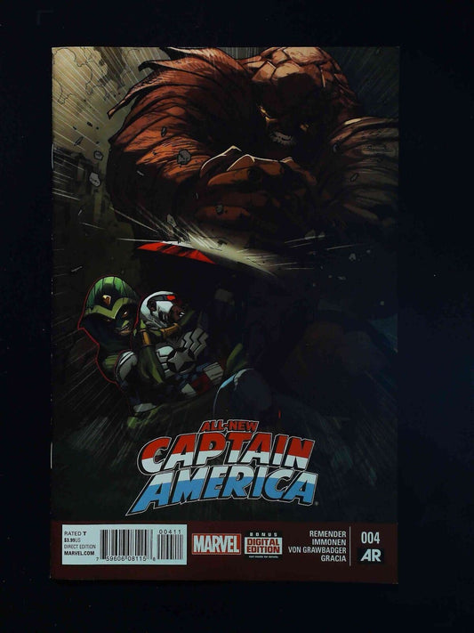 All New Captain America #4  Marvel Comics 2015 Nm-