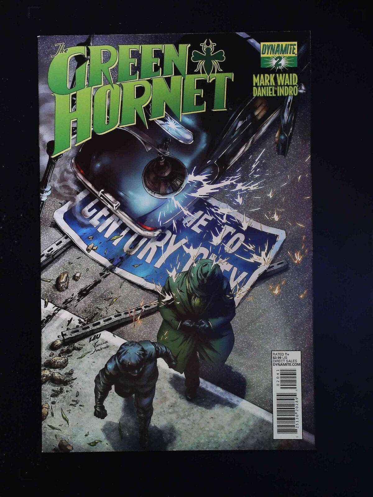 Green Hornet #2D (2Nd Series) Dynamite Comics 2013 Vf/Nm  Variant Cover