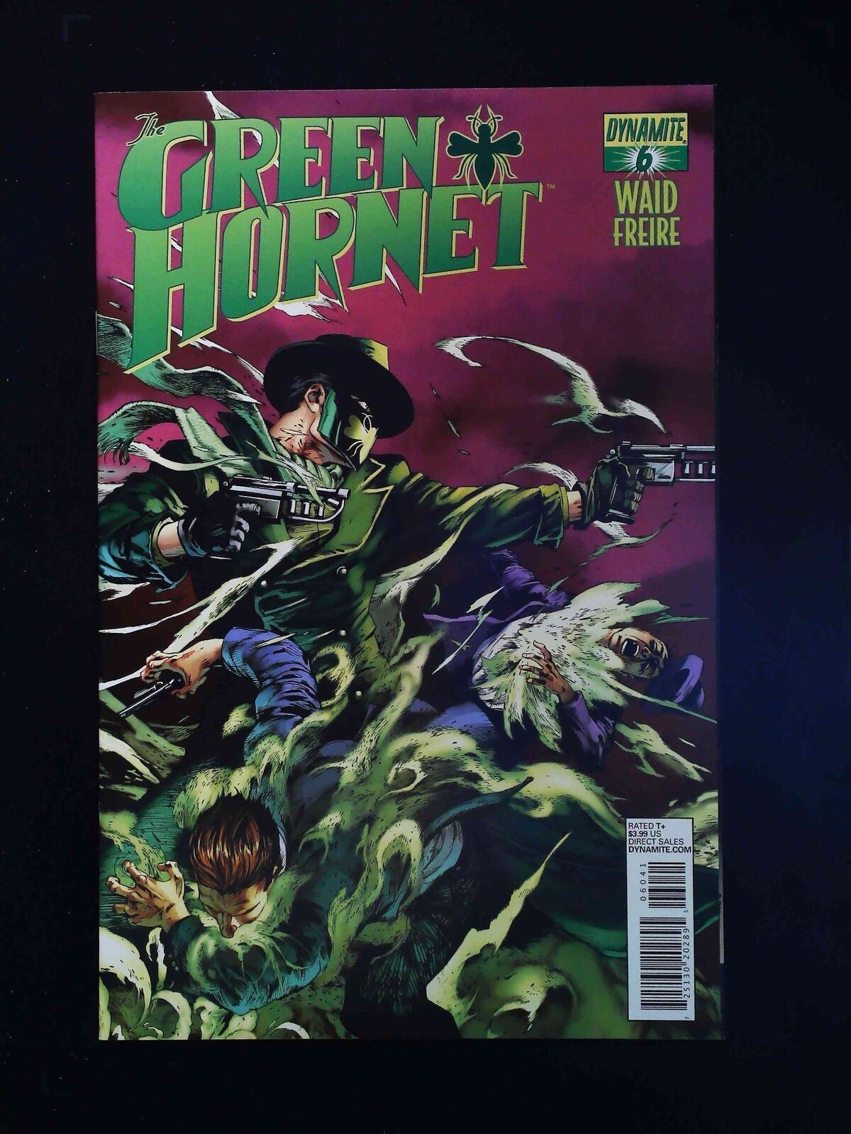 Green Hornet #6B (2Nd Series) Dynamite 2013 Vf/Nm  Lau Waid Freire Variant