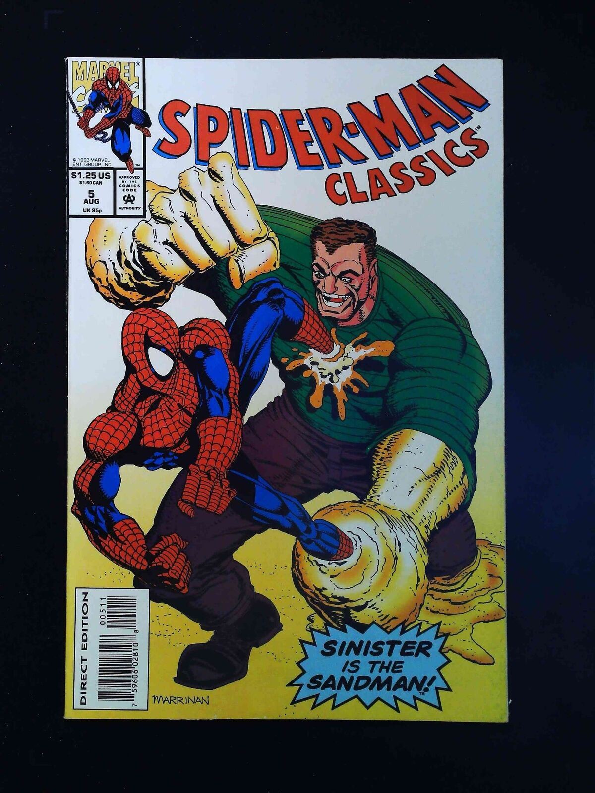 Spider-Man Classics #5  Marvel Comics 1993 Vf
