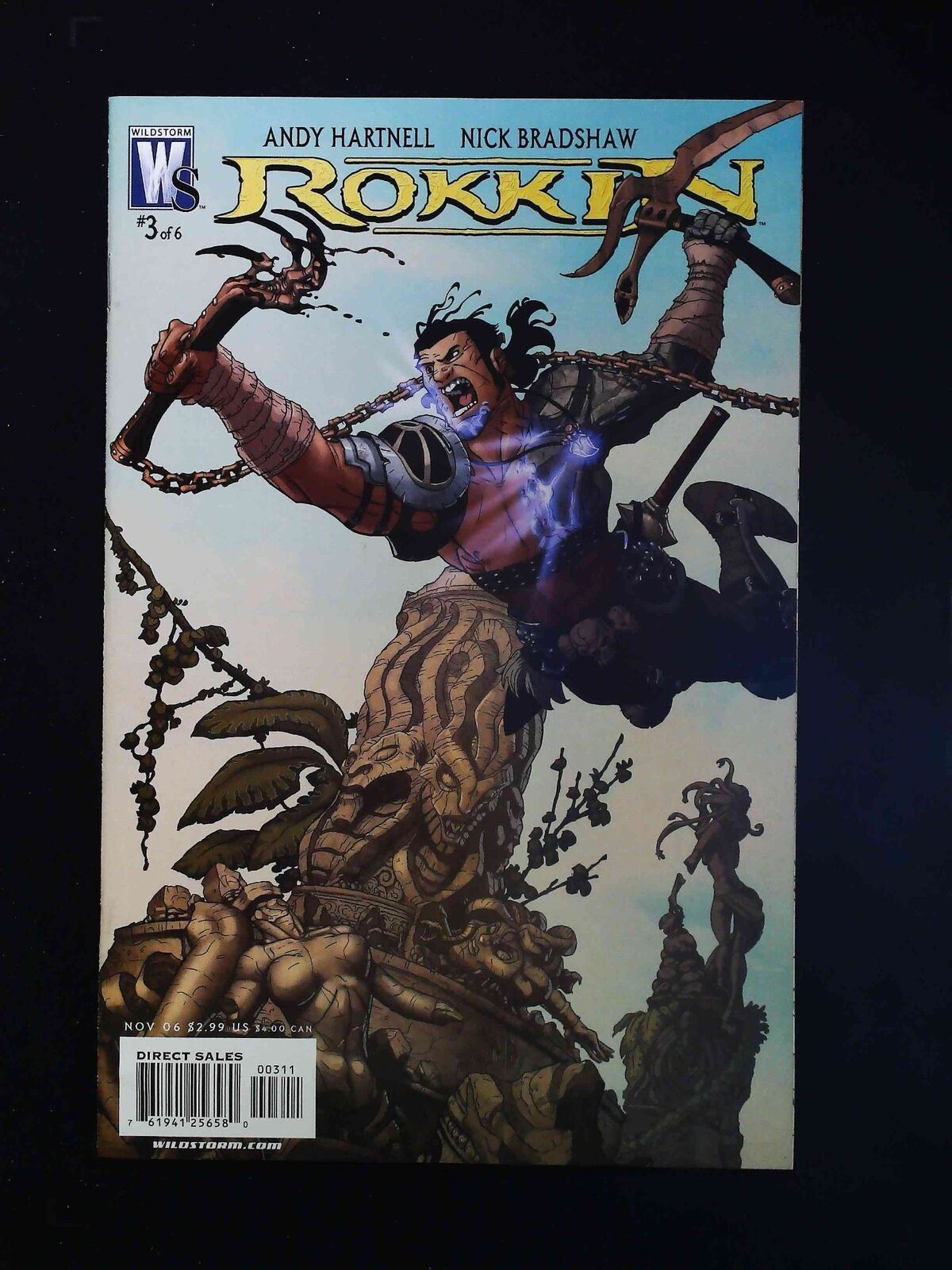 Rokkin #3  Dc/Wildstorm Comics 2006 Vf+