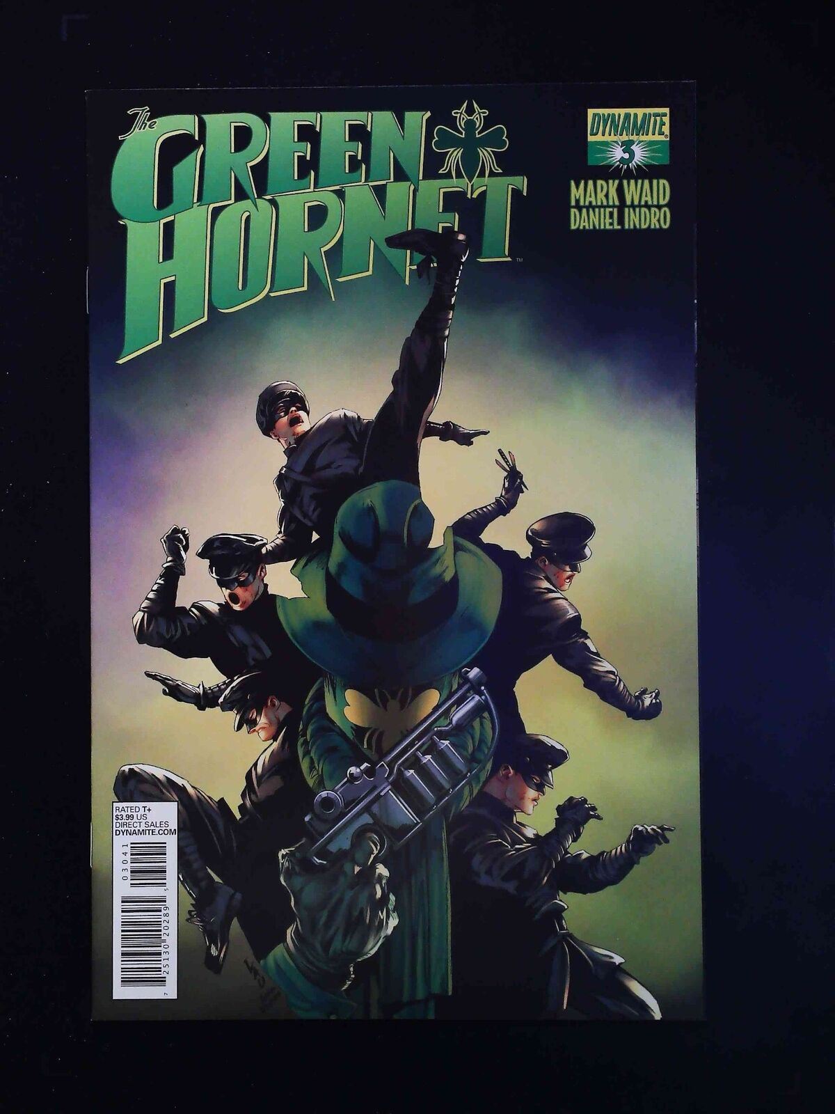 Green Hornet #3B (2Nd Series) Dynamite 2013 Nm-  Rivera Waid Indro Variant