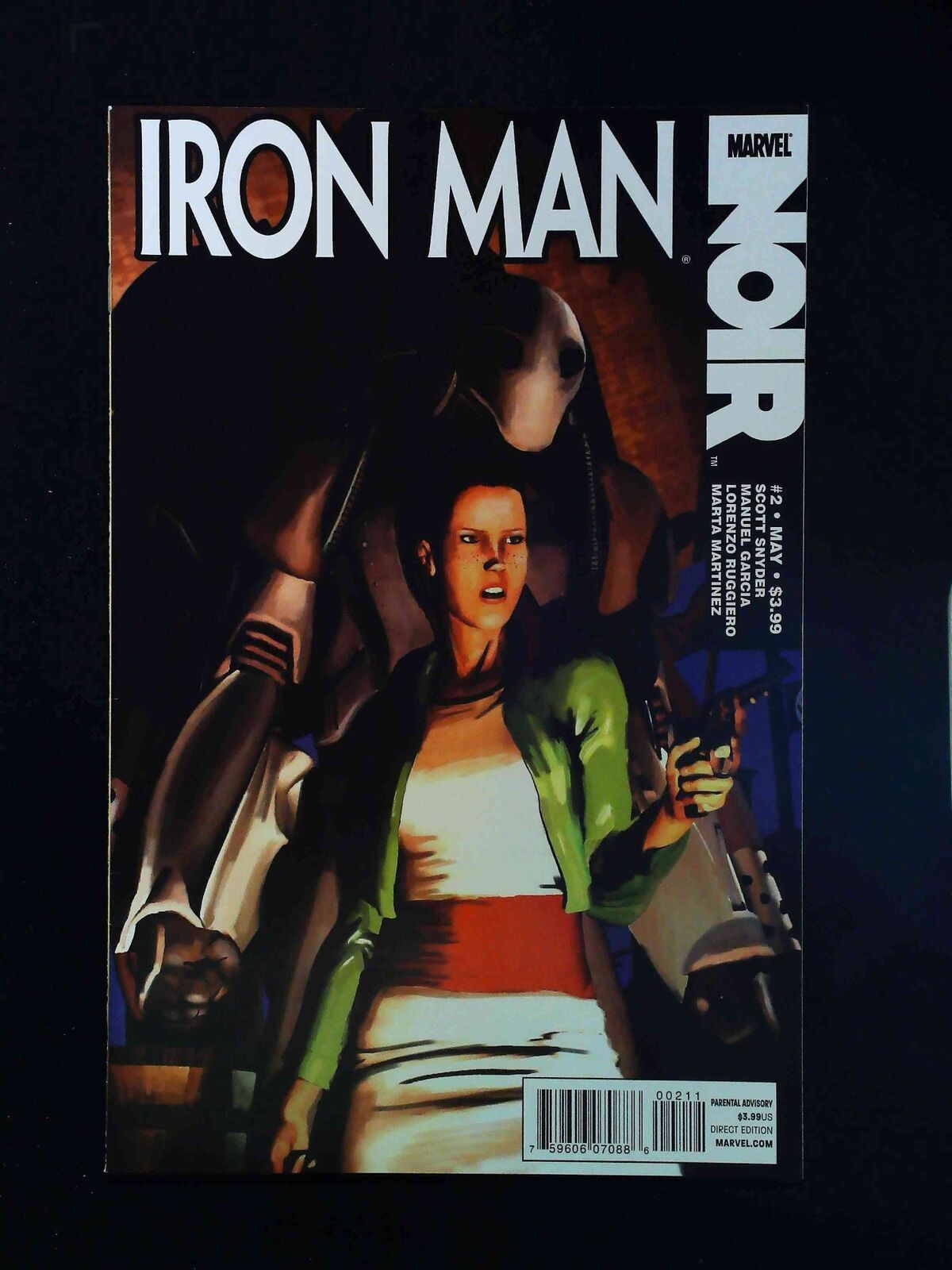 Iron Man Noir #2  Marvel Comics 2010 Vf+