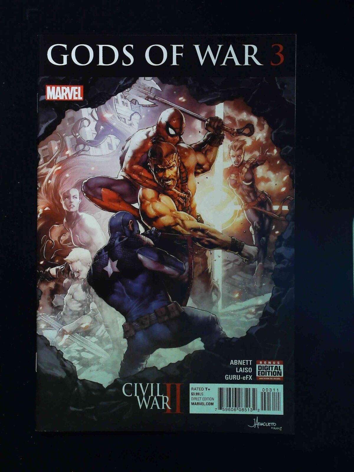 Civil War Ii Gods Of War #3  Marvel Comics 2016 Nm