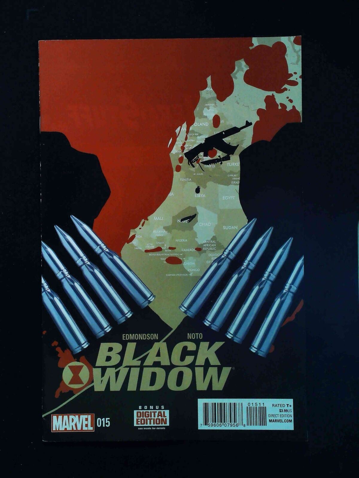 Black Widow #15 (6Th Series) Marvel Comics 2015 Vf+