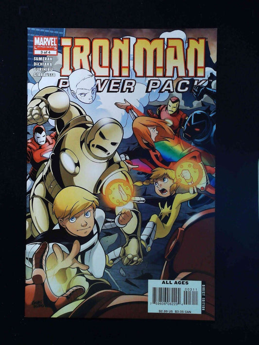 Iron Man Power Pack #3  Marvel Comics 2008 Nm-