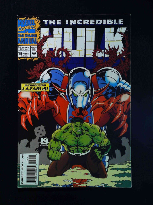Incredible Hulk Annual #19U  Marvel Comics 1993 Vf+  Jarvinen,Vancata Varian