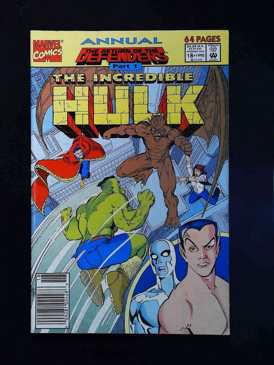 Incredible Hulk Annual #18  Marvel Comics 1992 Vf- Newsstand