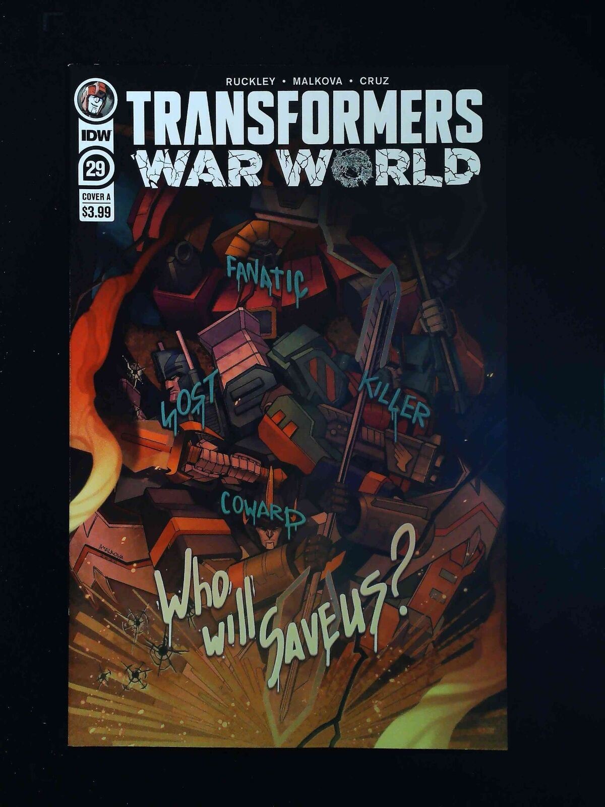 Transformers #29  Idw Comics 2021 Nm