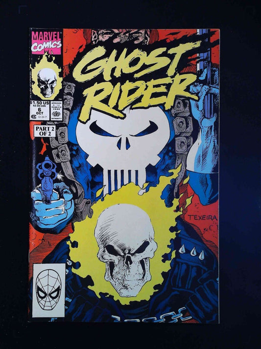 Ghost Rider #6 (2Nd Series) Marvel Comics 1990 Vf+