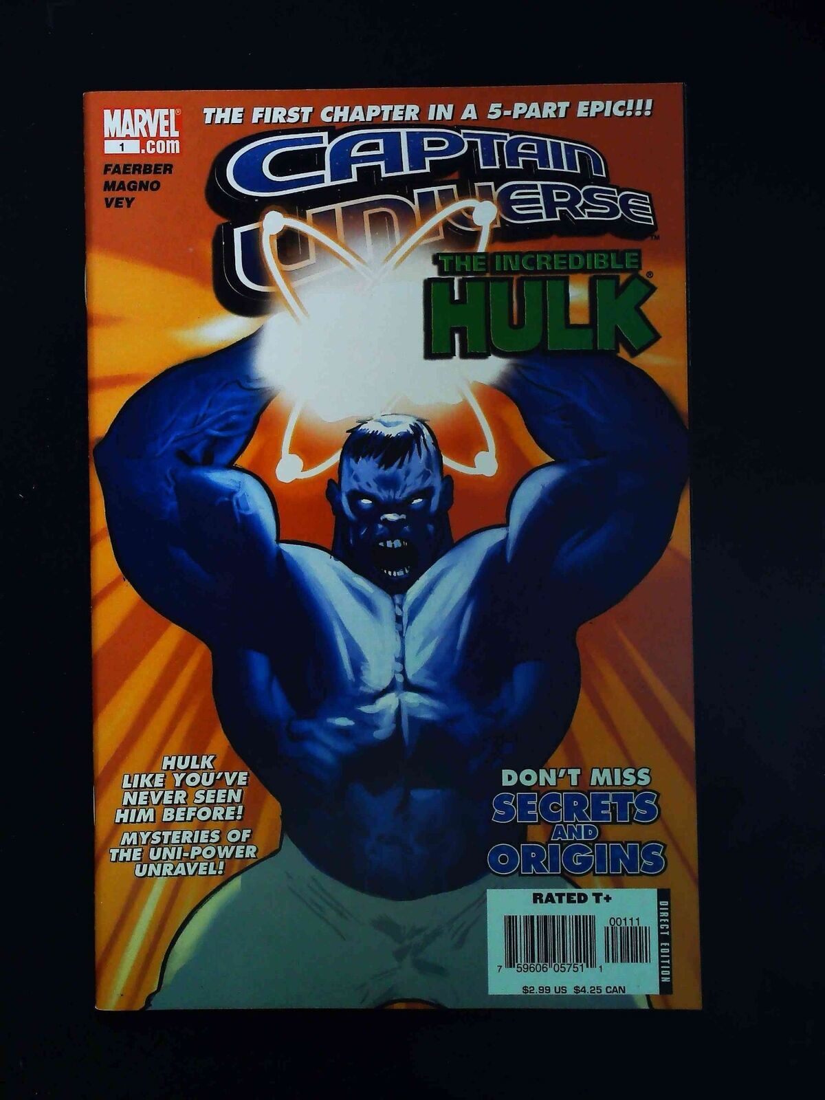 Captain Universe Hulk #1  Marvel Comics 2006 Nm