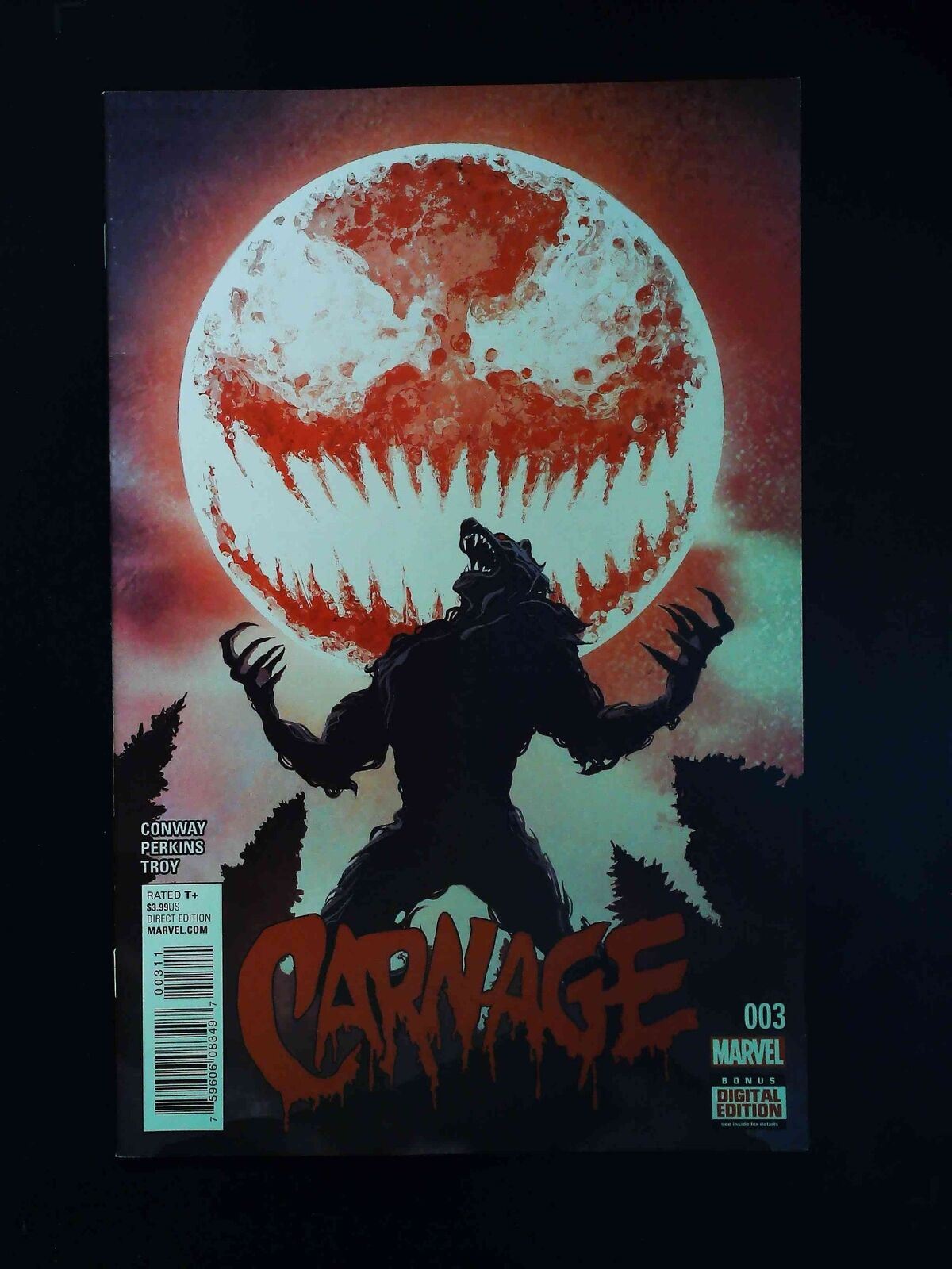 Carnage #3  Marvel Comics 2016 Vf/Nm