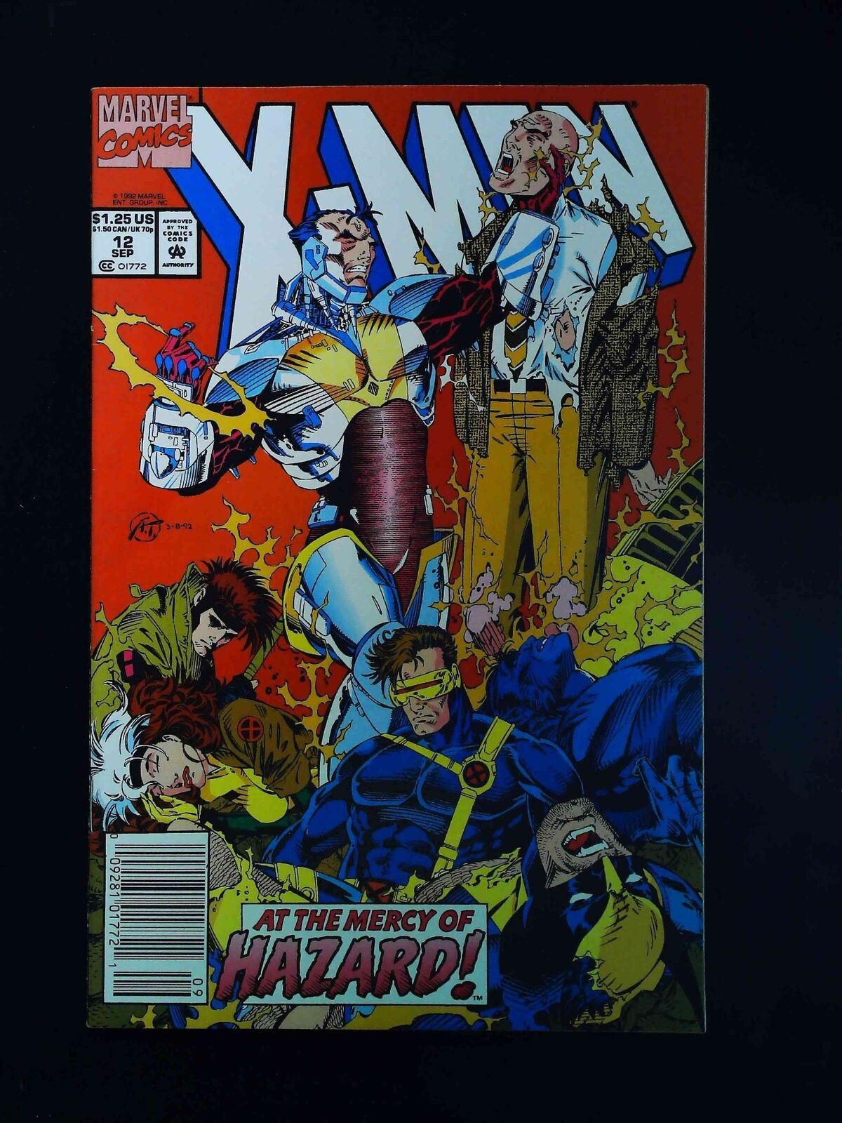 X-Men   #12  Marvel Comics 1992 Vf+ Newsstand