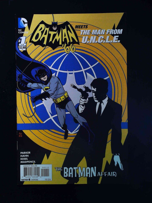 Batman  '66 Meets  The  Man   From  U.N.C.L.E #1  Dc Comics 2016 Vf/Nm