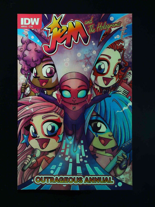 Jem And The Holograms Outrageous Annual #1  Idw Comics 2015 Nm+