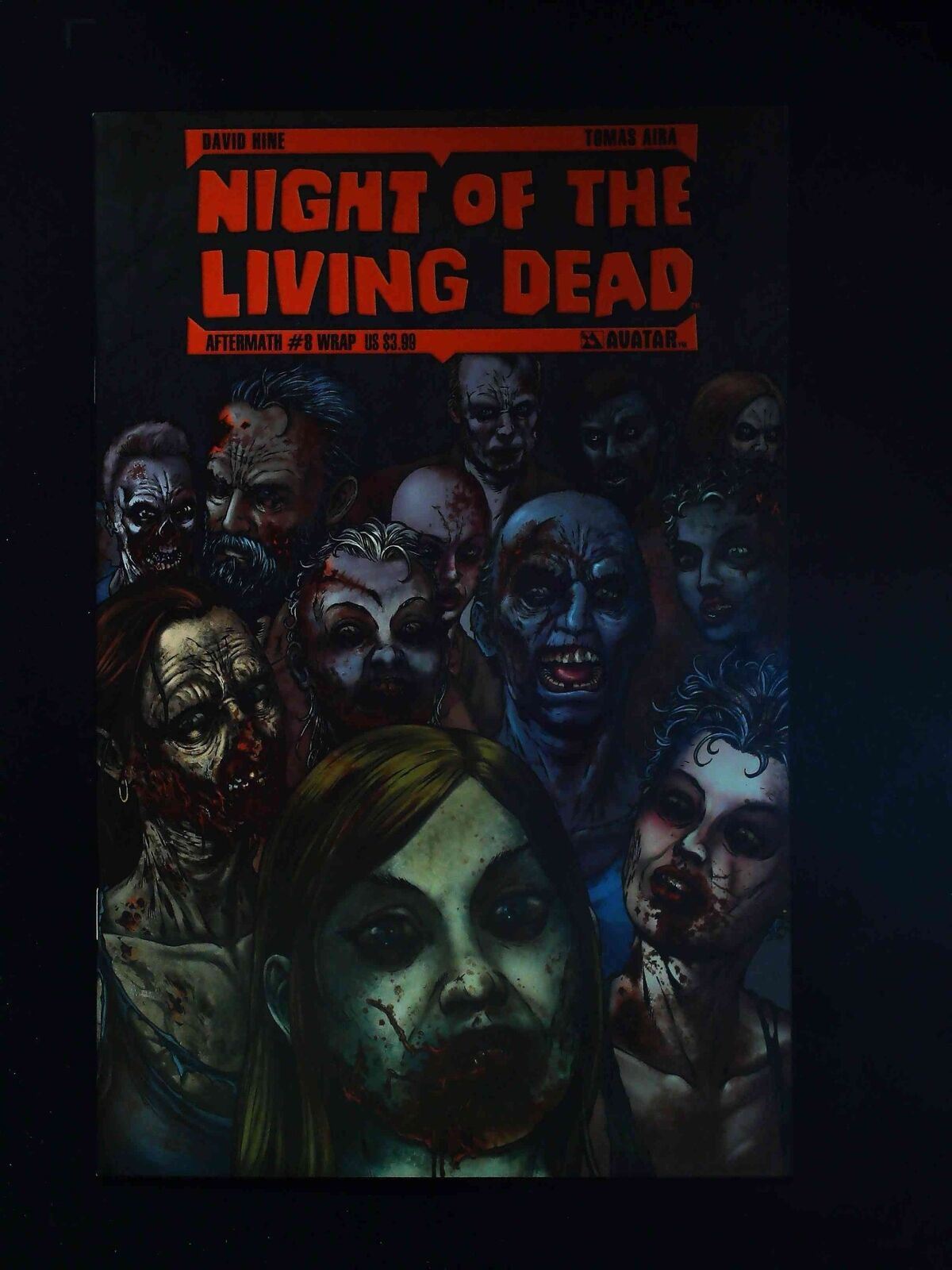 Night Of The Living Dead #8Wrap  Avatar Comics 2013 Nm-