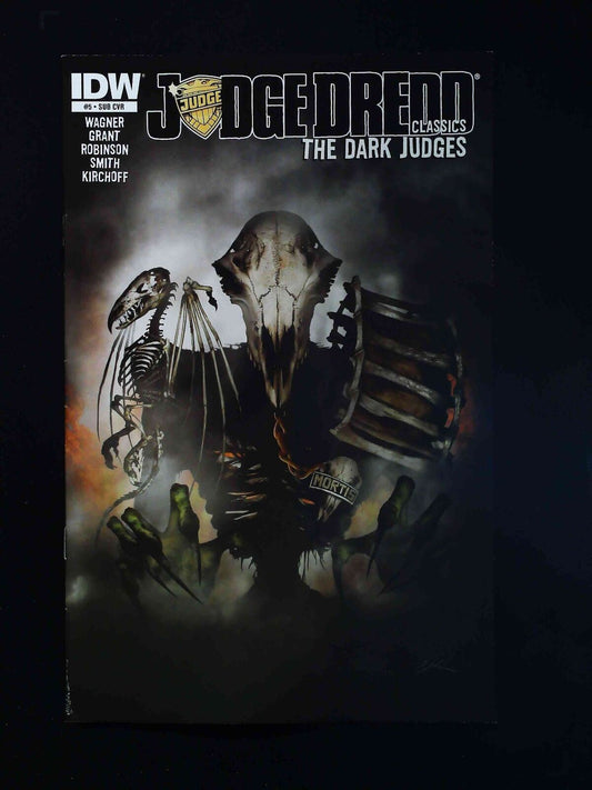 Judge Dredd Classics Dark Judges #5Sub  Idw Comics 2015 Vf+  Shearon Variant