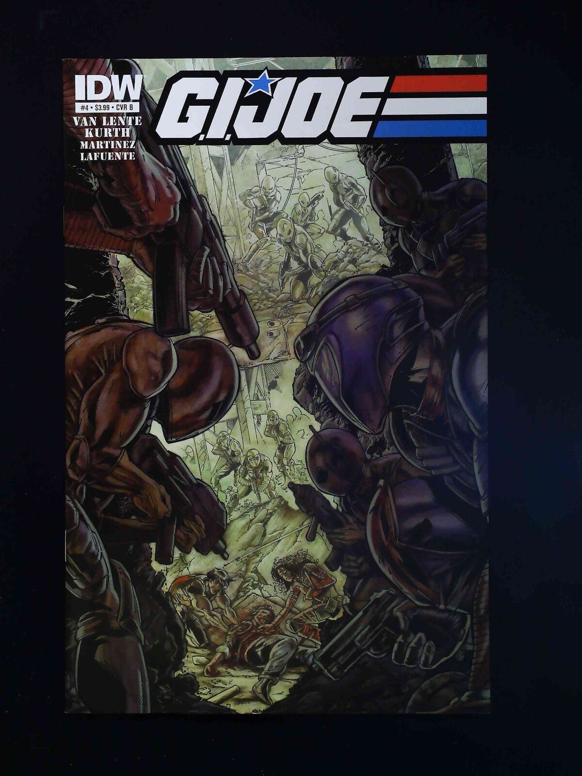 Gi Joe #4B  Idw Comics 2013 Vf/Nm  Kurt Variant