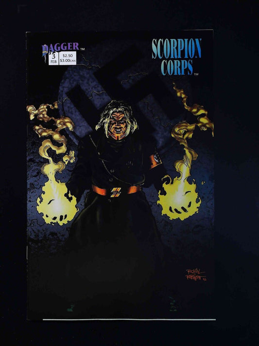 Scorpion Corps #3  Dagger Comics 1994 Vf/Nm