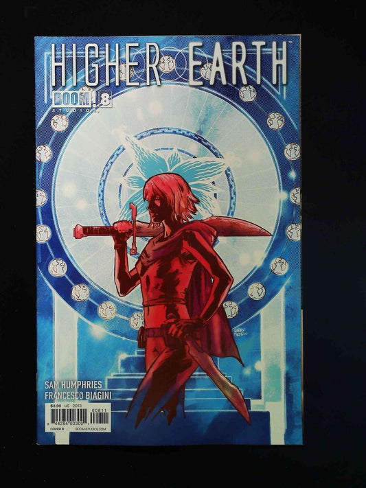 Higher Earth #8B  Boom Studios Comics 2012 Vf+  Brown Variant