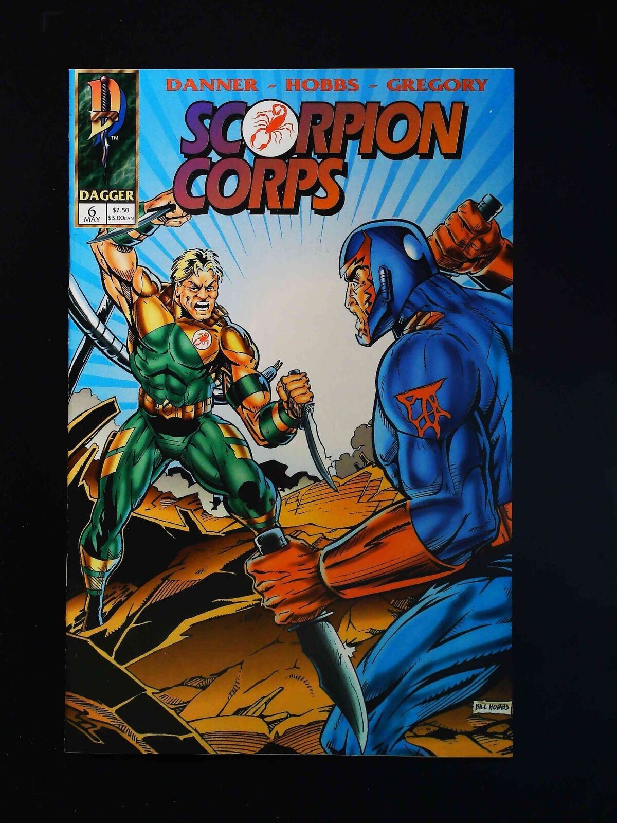 Scorpion Corps #6  Dagger Comics 1994 Vf/Nm