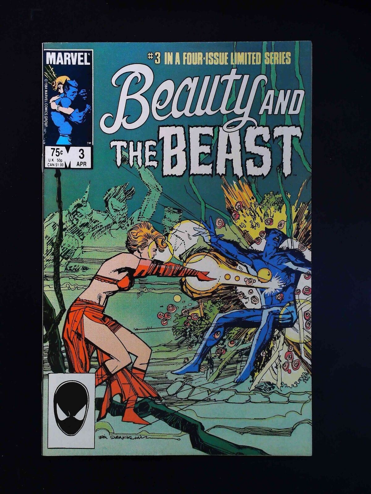 Beauty And The Beast #3  Marvel Comics 1985 Vf
