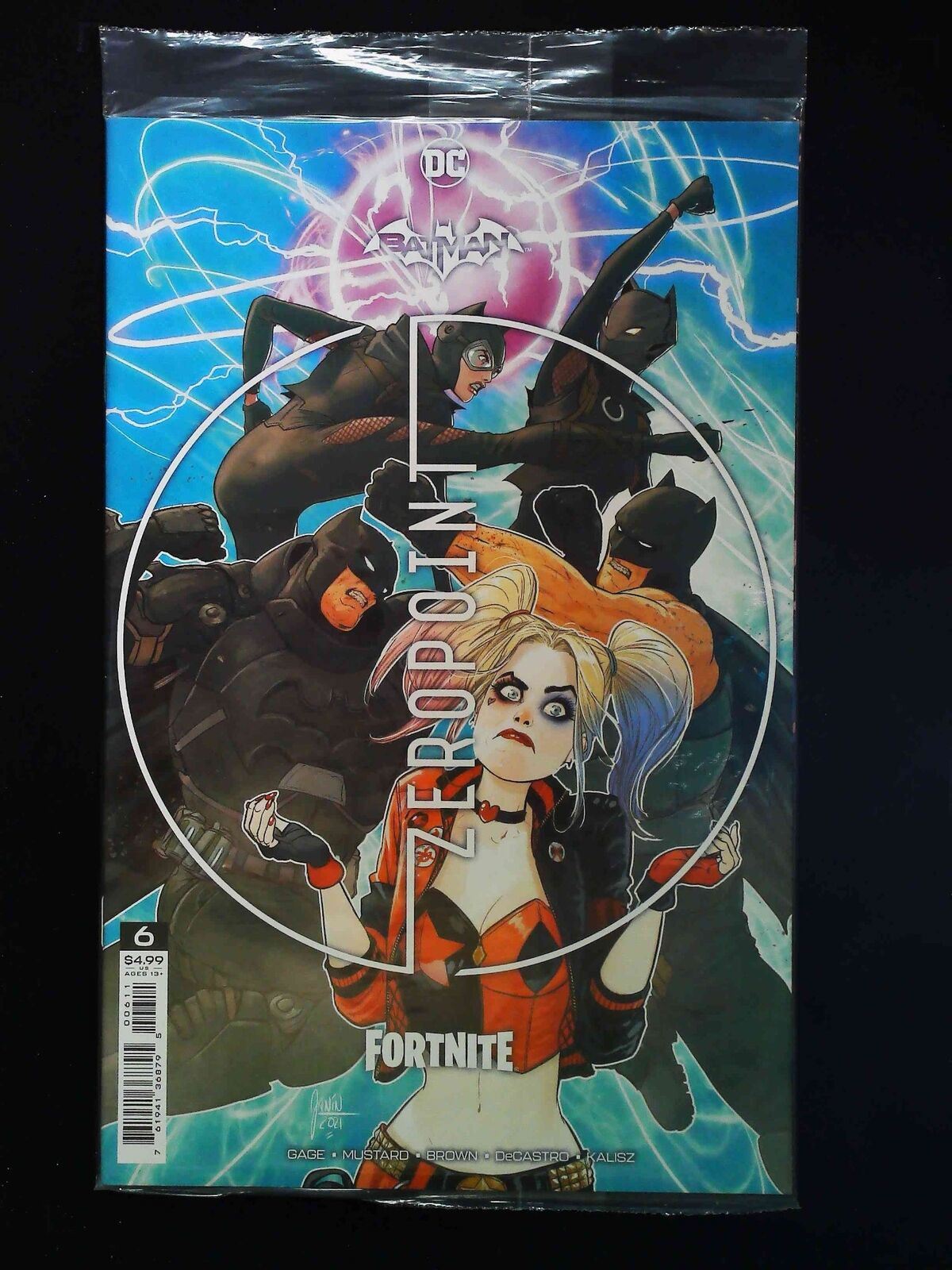 Batman Fortnite Zero Point  #6  Dc Comics 2021 Nm-