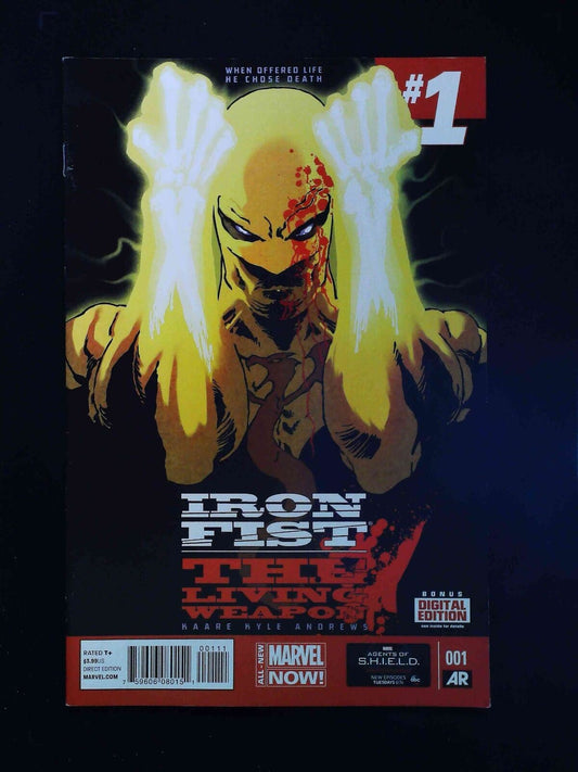 Iron Fist The Living Weapon #1  Marvel Comics 2014 Vf+