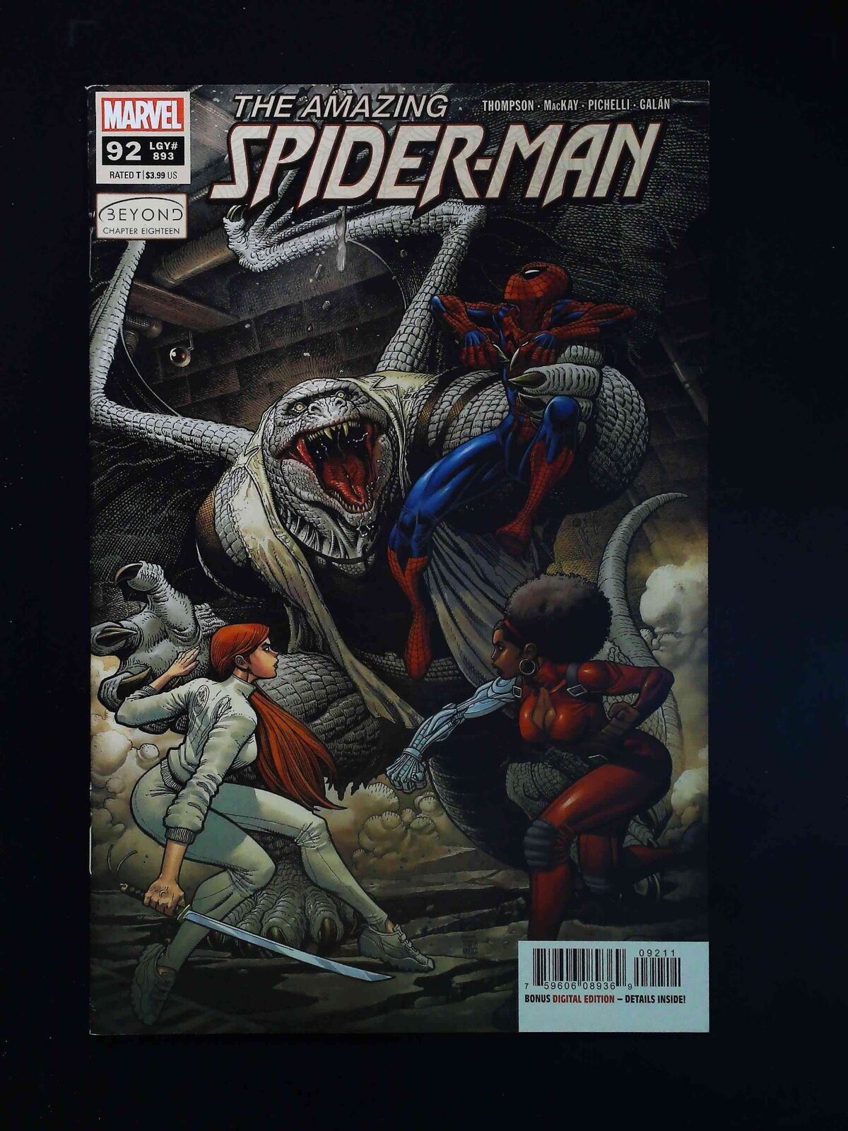 Amazing Spider-Man  #92 (6Th Series) Marvel Comics 2022 Vf+