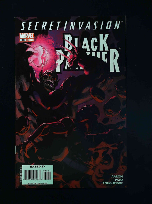 Black Panther #40 (3Rd Series) Marvel Comics 2008 Nm-