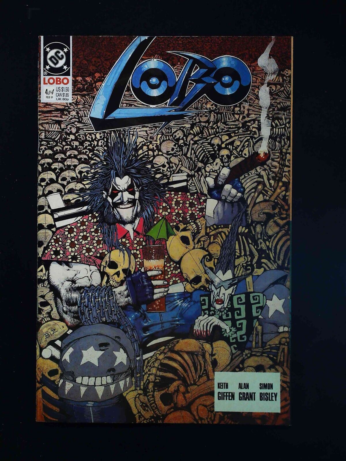 Lobo  #4  Dc Comics 1991 Vf+