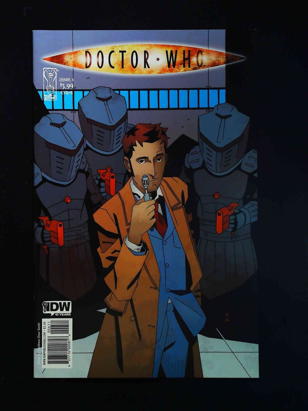 Doctor Who #5B  Idw Comics 2009 Vf/Nm  Dow Smith Variant