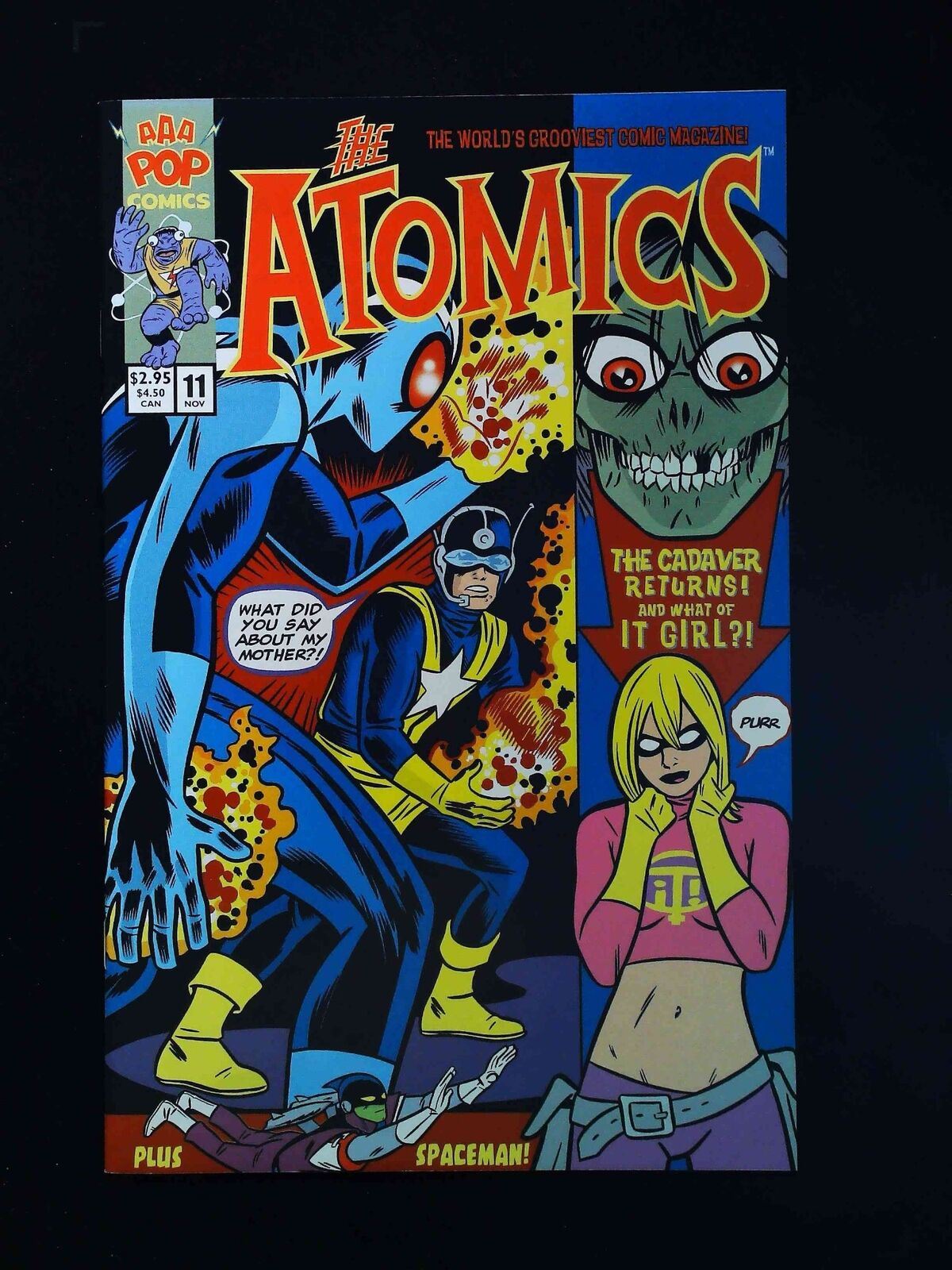 Atomics #11  Aaa Pop Comics 2000 Vf/Nm