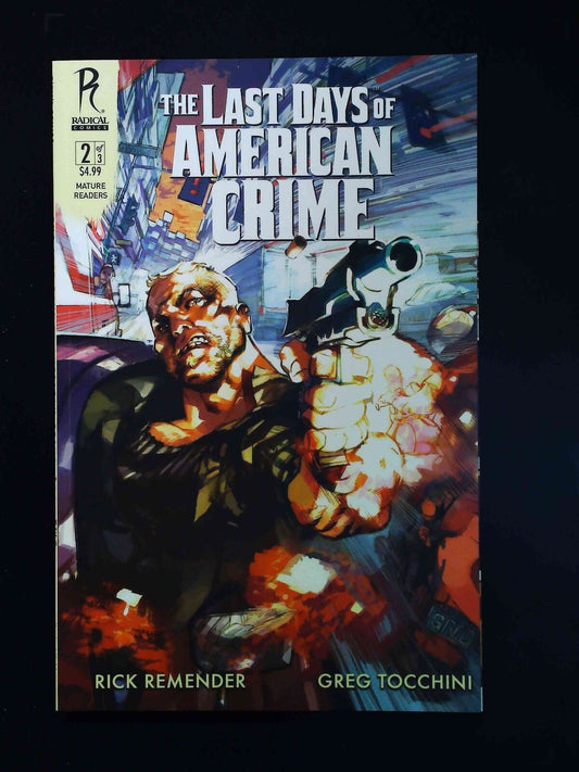 Last Days Of American Crime #2B  Marvel Comics 2010 Nm+  Tocchini Variant