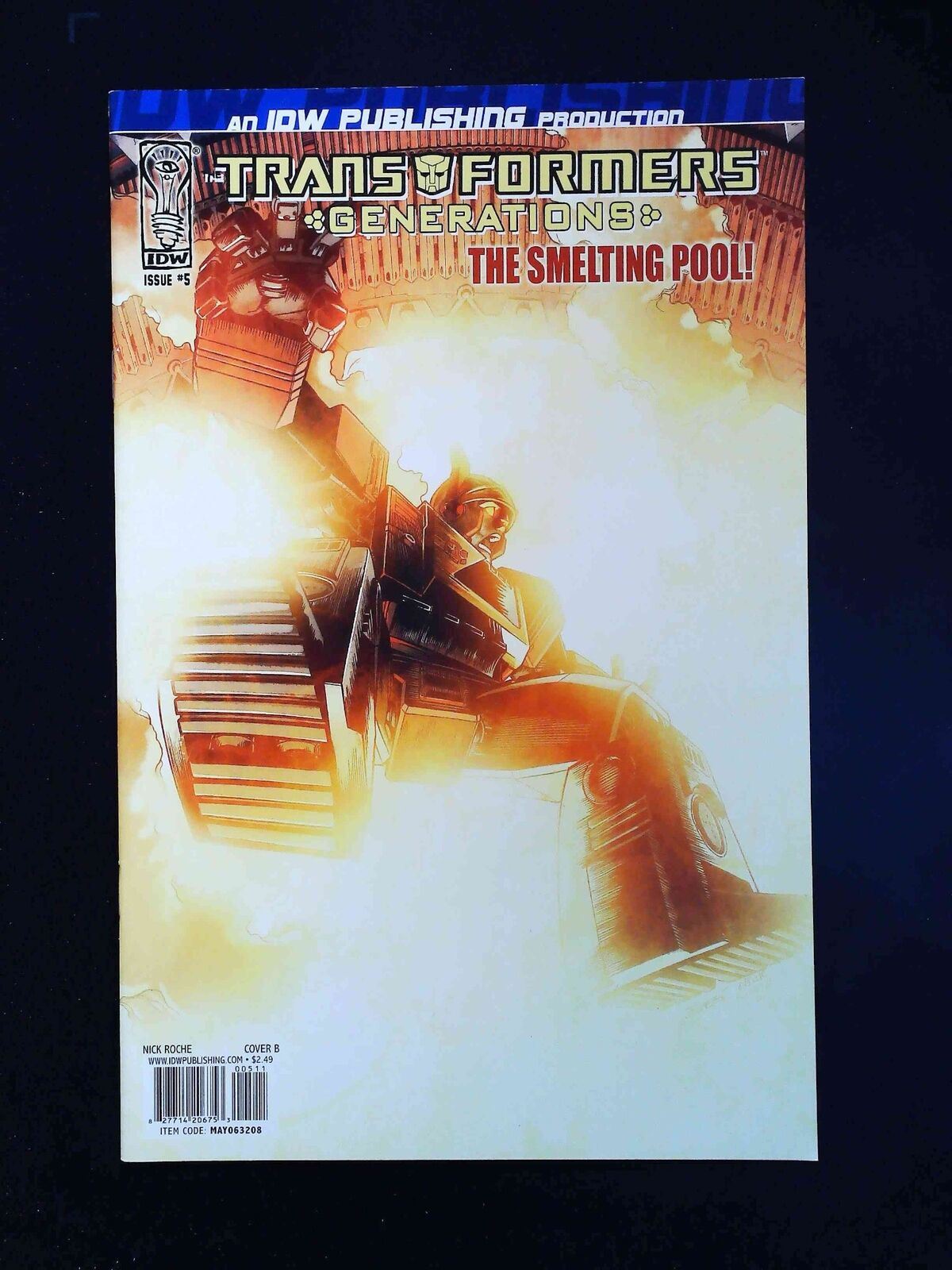 Transformers Generations #5B  Idw Comics 2006 Nm+  Roche Variant