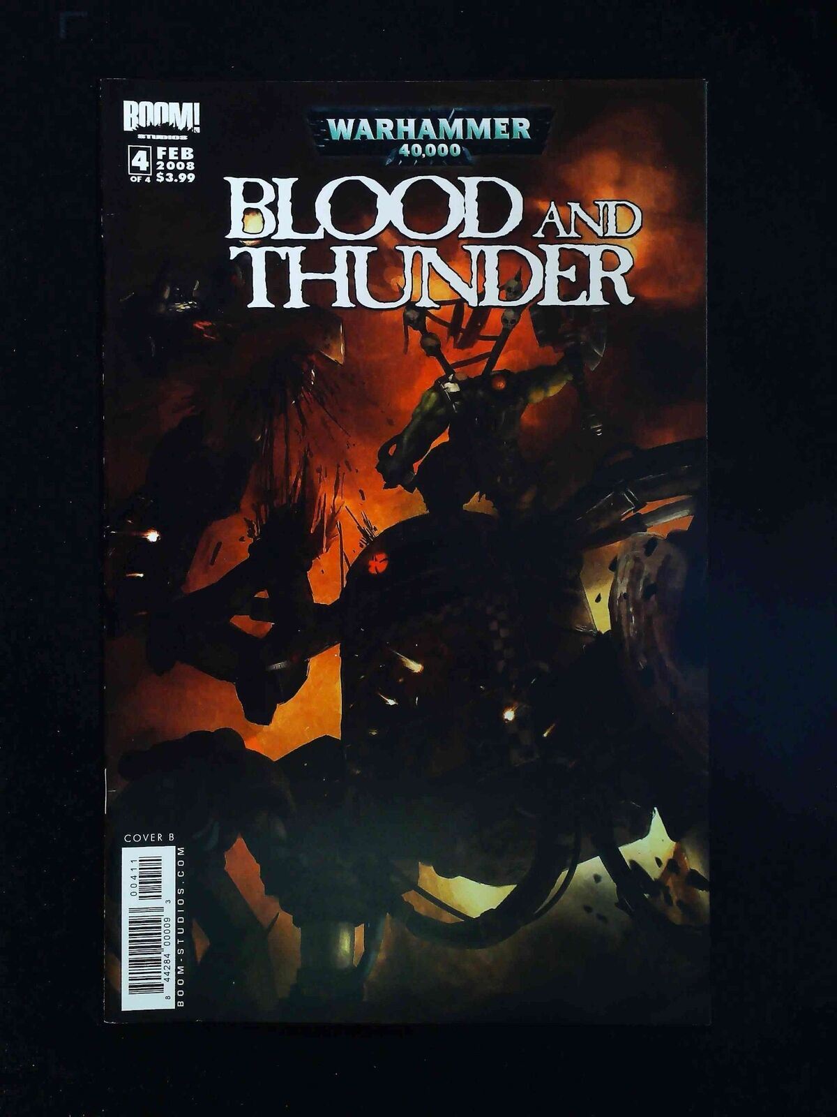 Warhammer 40K Blood And Thunder #4  Boom Comics 2008 Vf+