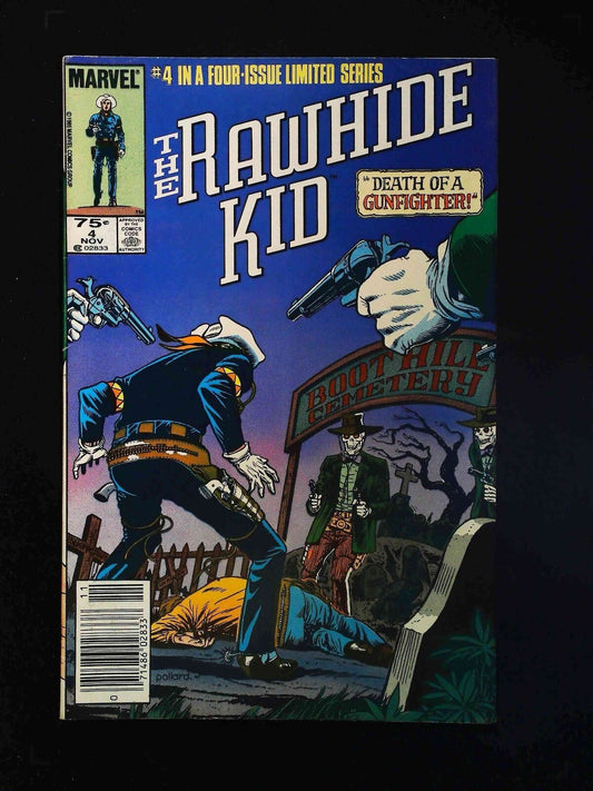 Rawhide Kid #4  Marvel Comics 1985 Vf- Newsstand