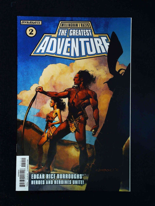 Greatest Adventure #2  Dynamite Comics 2017 Vf+