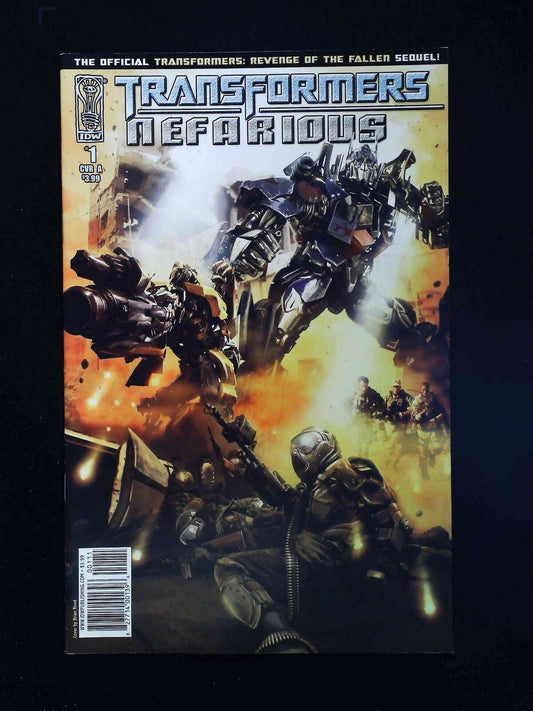 Transformers Nefarious #1  Idw Comics 2010 Nm-