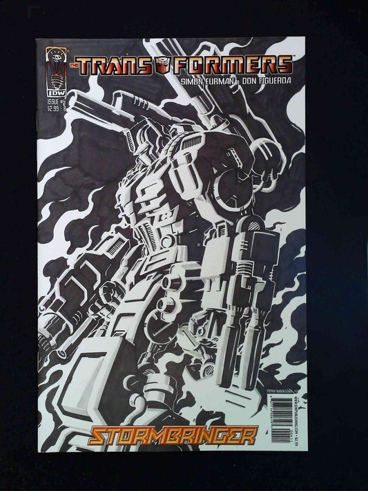 Transformers Stormbringer #4B  Idw Comics 2006 Nm  Figueroa Variant