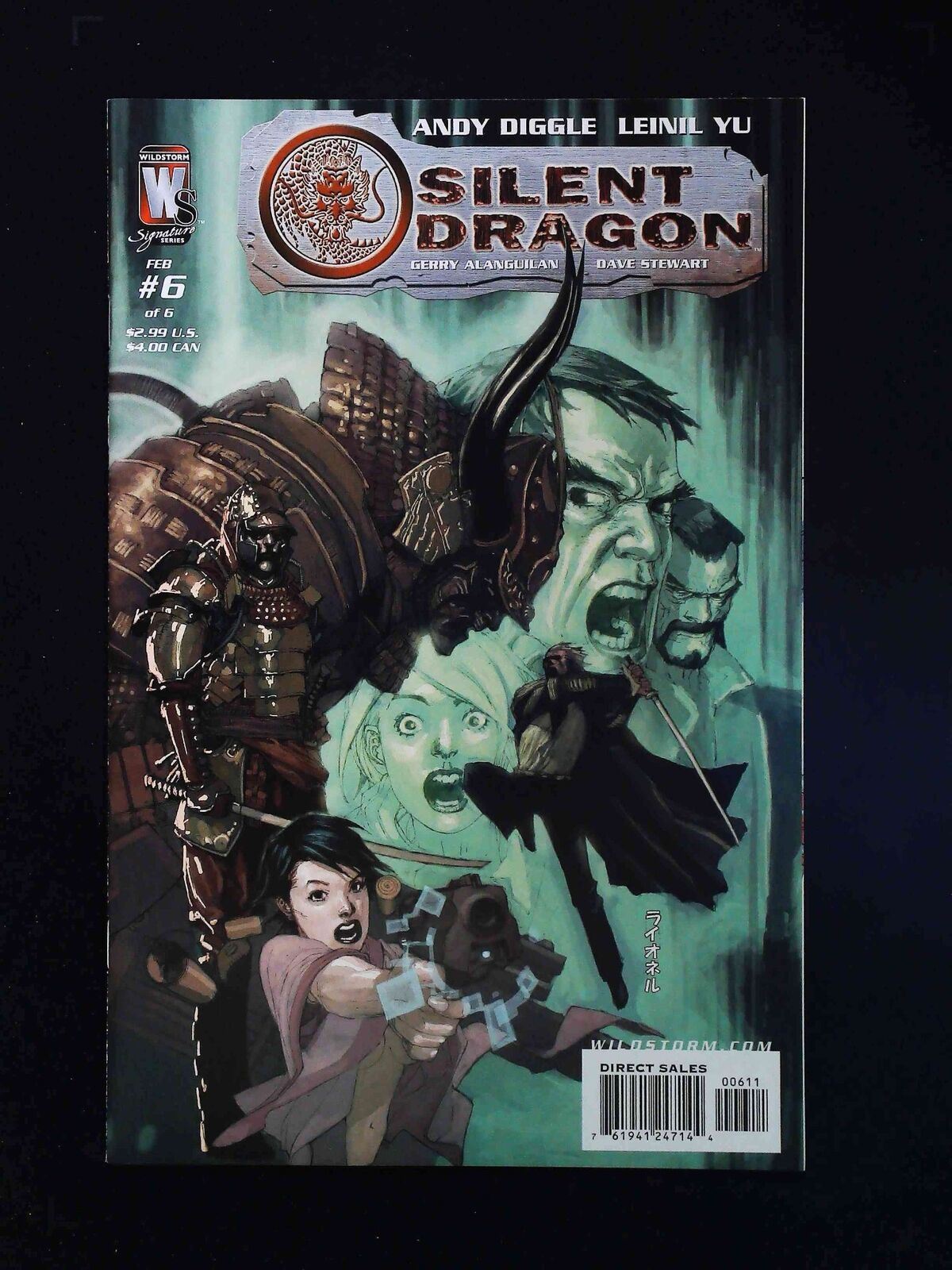 Silent Dragon #6  Dc/Wildstorm Comics 2005 Vf/Nm