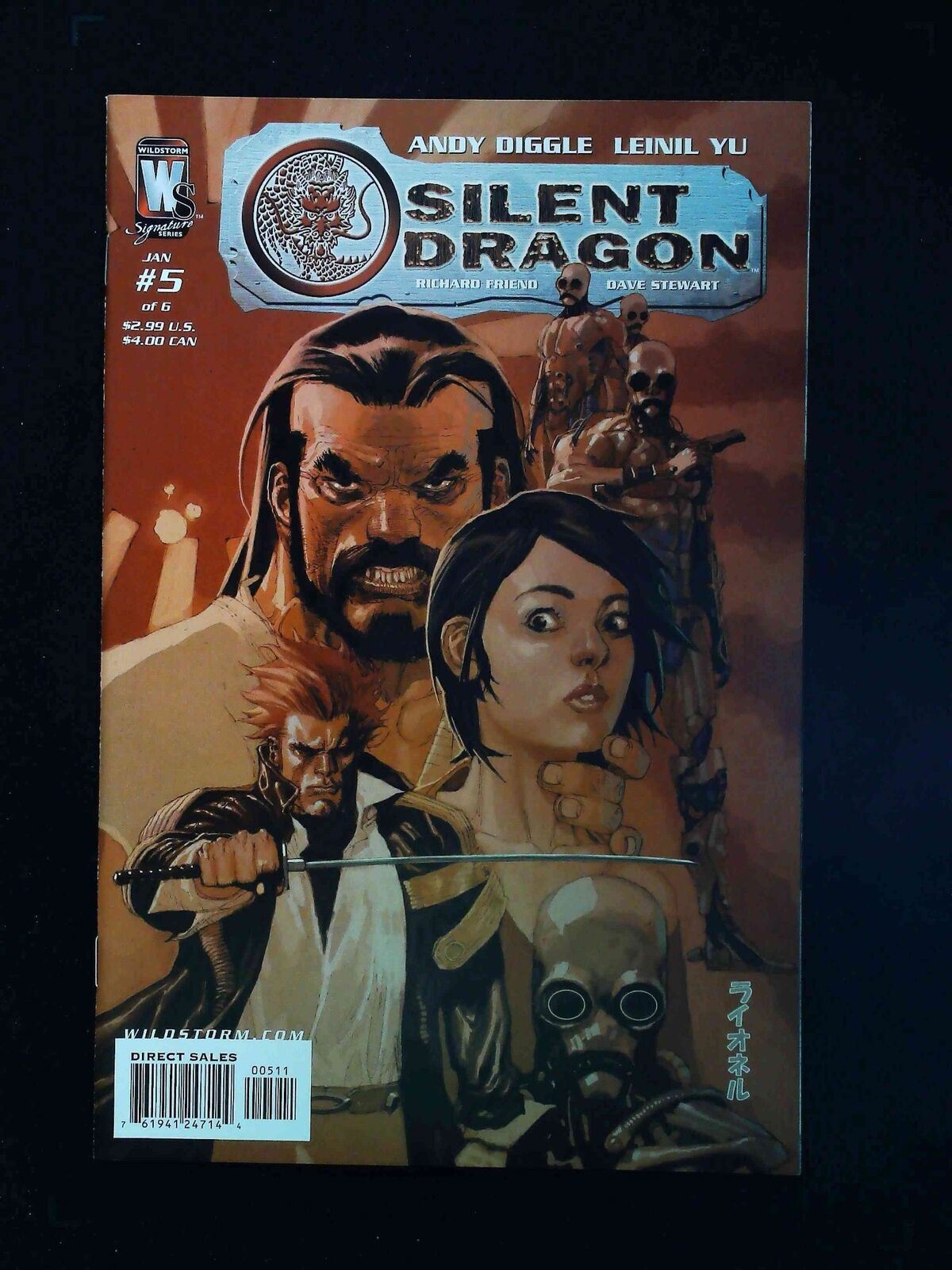 Silent Dragon #5  Dc/Wildstorm Comics 2005 Nm