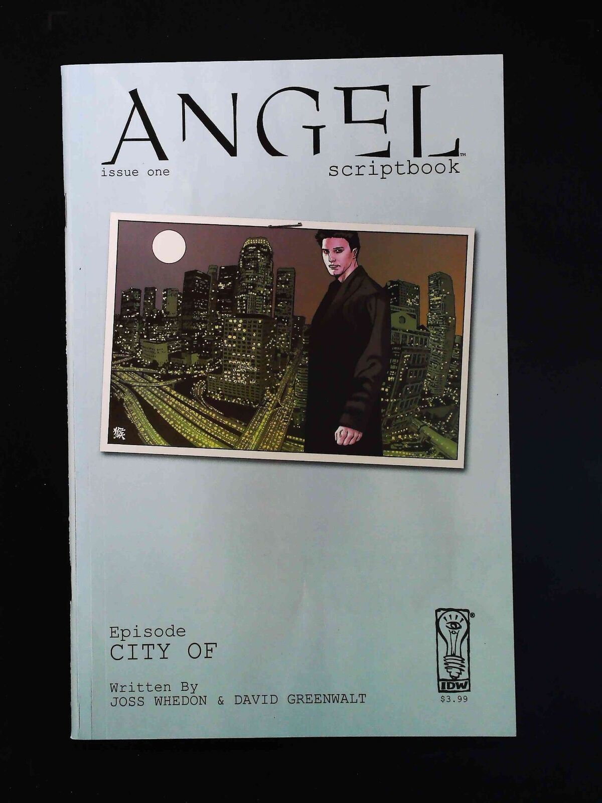 Angel Scriptbook #1  Idw Comics 2006 Nm